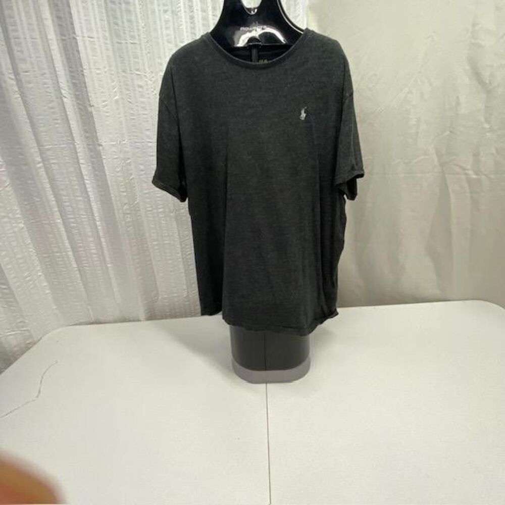 Polo Ralph Lauren T Shirt Mens XXL Classic Fit Gray Pony Logo Crew Neck Tee